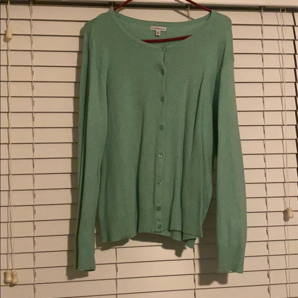 Button up sweater